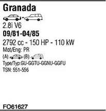 Walker FO61627 - Система выпуска ОГ abcparts.ee
