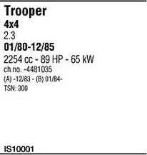 Walker IS10001 - Система выпуска ОГ abcparts.ee