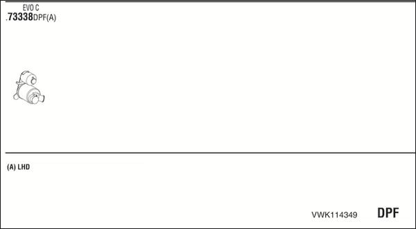 Walker VWK114349 - Система выпуска ОГ abcparts.ee