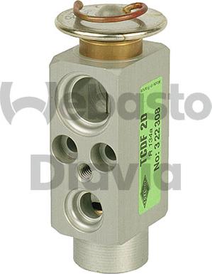 Webasto 82D0585018A - Расширительный клапан, кондиционер abcparts.ee