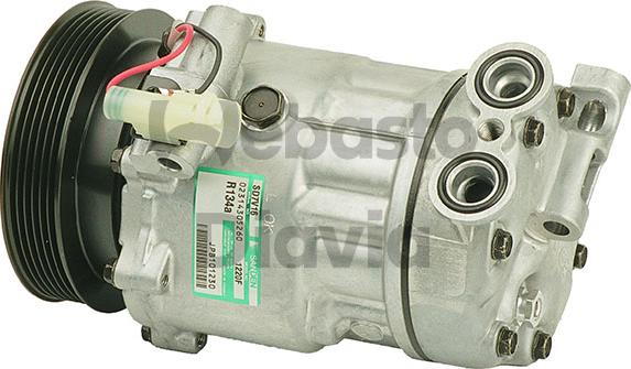 Webasto 82D0155175A - Компрессор кондиционера abcparts.ee