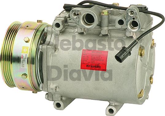 Webasto 82D0155229A - Компрессор кондиционера abcparts.ee