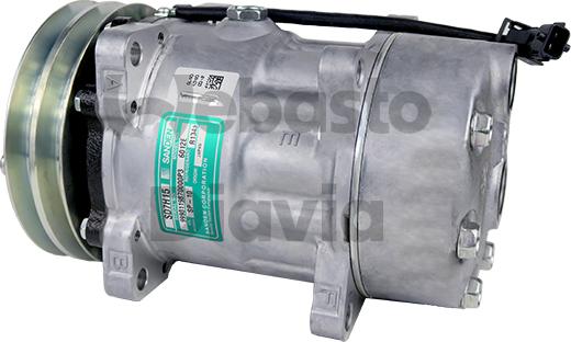 Webasto 82D0156159MA - Компрессор кондиционера abcparts.ee