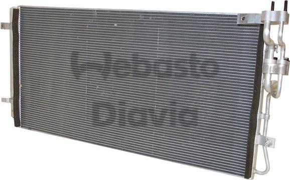Webasto 82D0225605A - Конденсатор кондиционера abcparts.ee