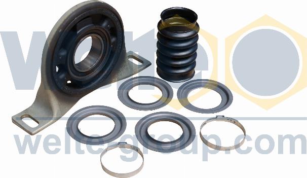 WELTE 00208249-GE - Подшипник карданного вала, центральная подвеска abcparts.ee