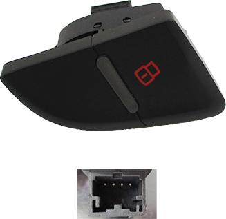 WE PARTS 462270044 - Кнопка запирания двери, фиксатор abcparts.ee