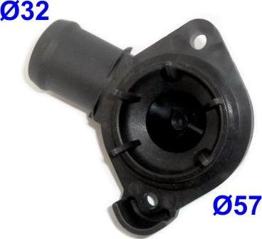 WE PARTS 421850040 - Фланец охлаждающей жидкости abcparts.ee