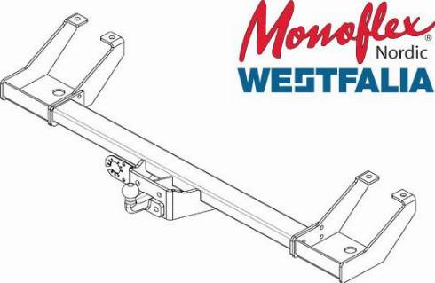 Westfalia 315208600001 - Прицепное устройство, фаркоп abcparts.ee