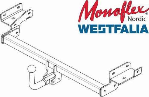 Westfalia 340086600001 - Прицепное устройство, фаркоп abcparts.ee