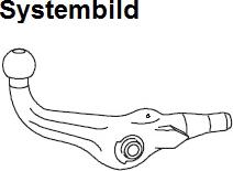 Westfalia 307385600001 - Прицепное устройство, фаркоп abcparts.ee