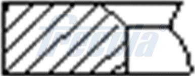Wilmink Group WG1946014 - Комплект поршневых колец abcparts.ee