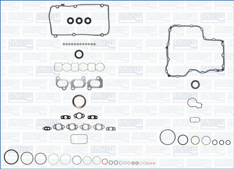 Wilmink Group WG1958261 - Комплект прокладок, двигатель abcparts.ee