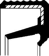 Wilmink Group WG1923413 - Уплотнительное кольцо вала, вал выжимного подшипника abcparts.ee