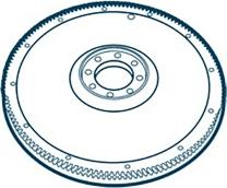 Wilmink Group WG1484802 - Маховик abcparts.ee