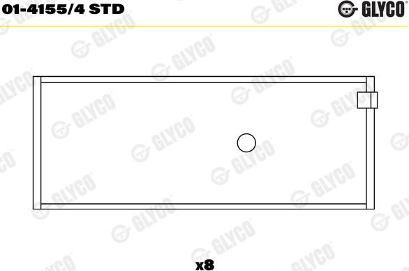 Wilmink Group WG1094286 - Комплект шатунных вкладышей abcparts.ee