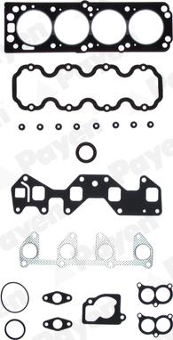 Wilmink Group WG1090443 - Комплект прокладок, головка цилиндра abcparts.ee