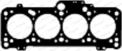Wilmink Group WG1090236 - Прокладка, головка цилиндра abcparts.ee