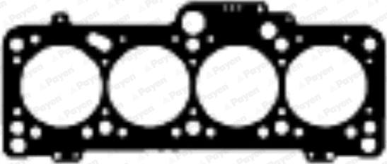 Wilmink Group WG1090237 - Прокладка, головка цилиндра abcparts.ee