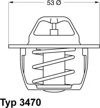 Wilmink Group WG1091608 - Термостат охлаждающей жидкости / корпус abcparts.ee