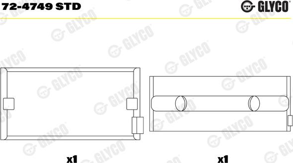 Wilmink Group WG1093798 - Подшипник коленвала abcparts.ee