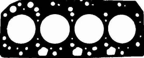 Wilmink Group WG1002458 - Прокладка, головка цилиндра abcparts.ee