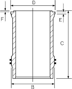 Wilmink Group WG1151040 - Гильза цилиндра abcparts.ee
