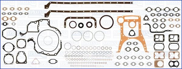 Wilmink Group WG1169002 - Комплект прокладок, блок-картер двигателя abcparts.ee