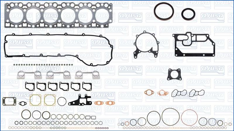 Wilmink Group WG1165806 - Комплект прокладок, двигатель abcparts.ee
