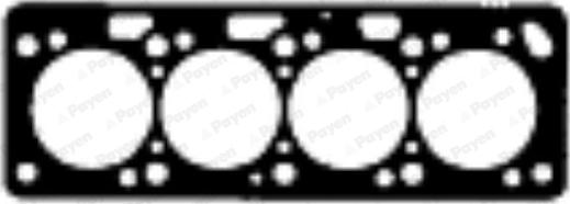 Wilmink Group WG1178585 - Прокладка, головка цилиндра abcparts.ee