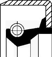 Wilmink Group WG1224071 - Уплотняющее кольцо, сальник, ступица колеса abcparts.ee