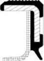 Wilmink Group WG1226635 - Уплотняющее кольцо, коленчатый вал abcparts.ee
