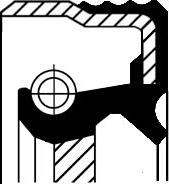 Wilmink Group WG1755148 - Уплотняющее кольцо, ступенчатая коробка передач abcparts.ee