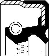 Wilmink Group WG1220104 - Уплотняющее кольцо, ступенчатая коробка передач abcparts.ee