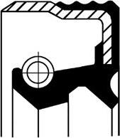 Wilmink Group WG1755142 - Уплотняющее кольцо, сальник, ступица колеса abcparts.ee