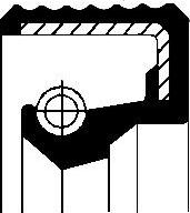 Wilmink Group WG1221037 - Уплотняющее кольцо, ступенчатая коробка передач abcparts.ee