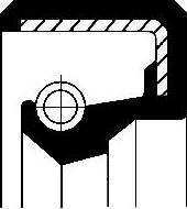 Wilmink Group WG1222467 - Уплотняющее кольцо, дифференциал abcparts.ee