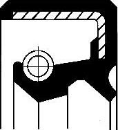 Wilmink Group WG1222676 - Уплотняющее кольцо, сальник, ступица колеса abcparts.ee
