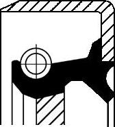 Wilmink Group WG1222091 - Уплотняющее кольцо, дифференциал abcparts.ee