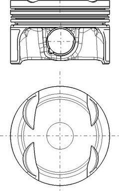 Wilmink Group WG2578546 - Поршень abcparts.ee