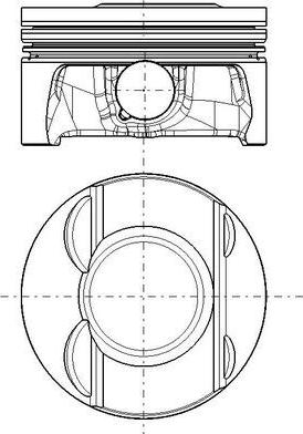 Wilmink Group WG2578551 - Поршень abcparts.ee