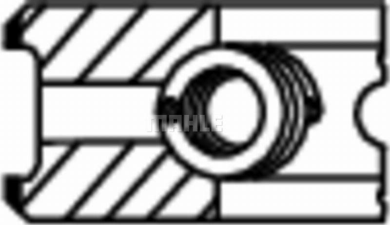 Wilmink Group WG2578583 - Комплект поршневых колец abcparts.ee