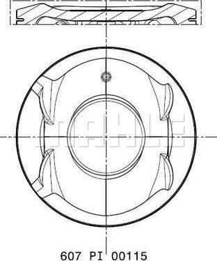 Wilmink Group WG2578636 - Поршень abcparts.ee