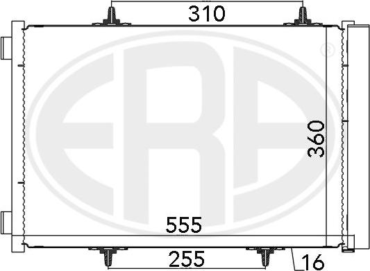 Wilmink Group WG2016635 - Конденсатор кондиционера abcparts.ee
