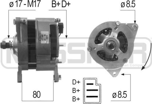 Wilmink Group WG2011588 - Генератор abcparts.ee