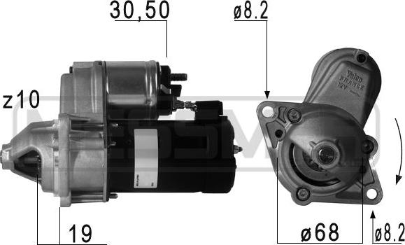 Wilmink Group WG2013254 - Стартер abcparts.ee