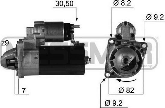 Wilmink Group WG2012876 - Стартер abcparts.ee