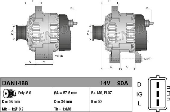 Wilmink Group WG2072041 - Генератор abcparts.ee