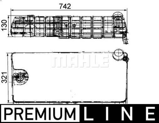 Wilmink Group WG2184390 - Компенсационный бак, охлаждающая жидкость abcparts.ee