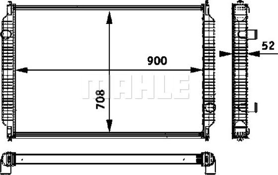 Wilmink Group WG2183935 - Радиатор, охлаждение двигателя abcparts.ee