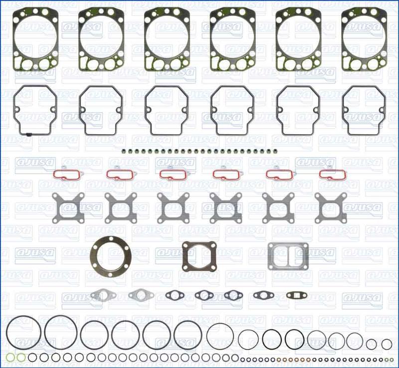 Wilmink Group WG2172392 - Комплект прокладок, головка цилиндра abcparts.ee